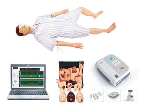 <b>高级综合急救护理训练模拟人(AED/CPR/护理/创伤）</b>